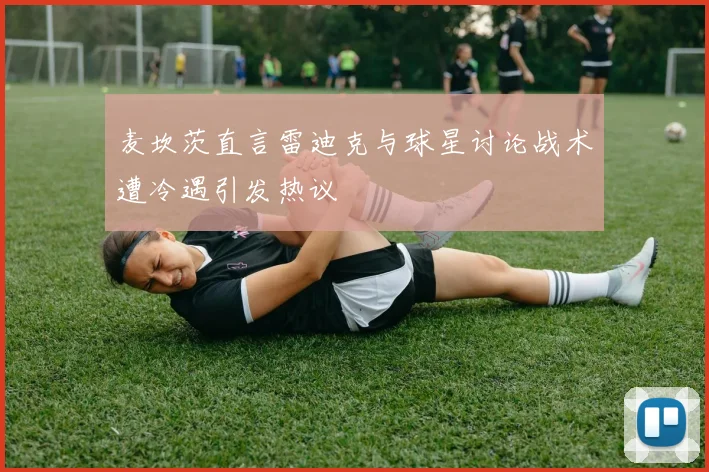 麦坎茨直言雷迪克与球星讨论战术遭冷遇引发热议